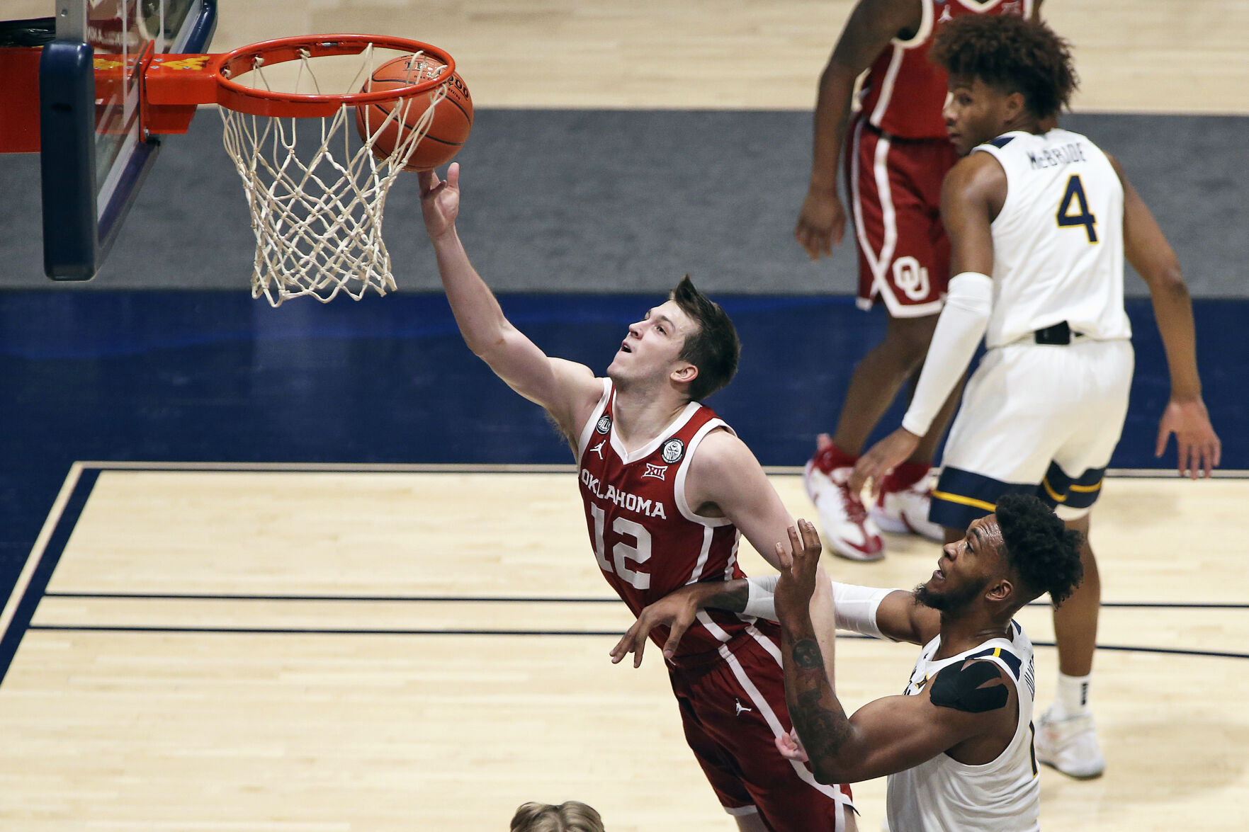 Oklahoma West Virginia Basketball